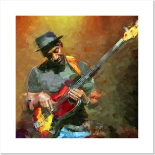 marcus miller Posters and Art